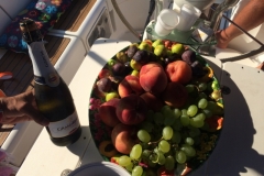 aperitivo sulla barca a vela